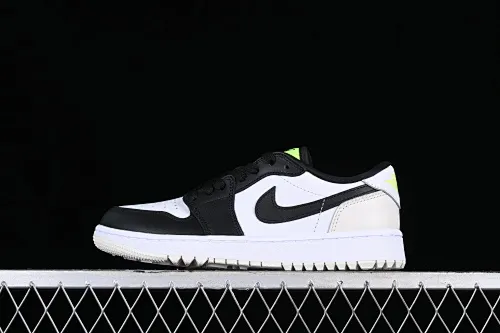 All categories Air Jordan Jordan series basketball shoes Air Jordan 1 Low G version pure original Air Jordan 1 Low Golf AJ1 Joe 1 new golf version white gray DD9315-108